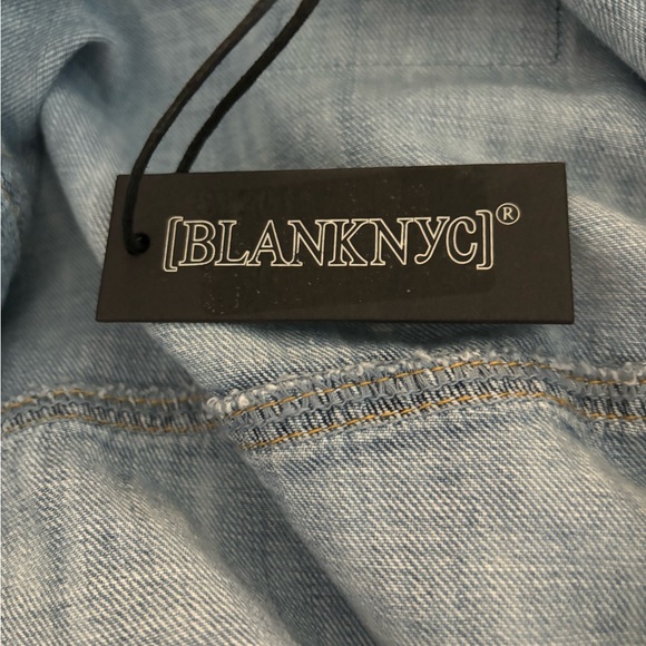 BlankNYC Denim Shorts Romper - Picture 6 of 6